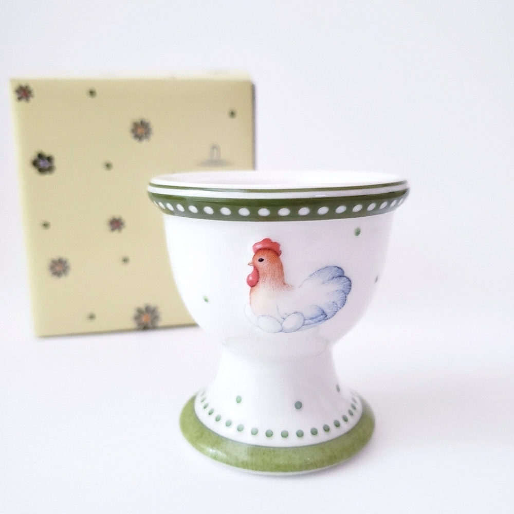 Vintage Villeroy And Boch Farmers Spring Egg Cup